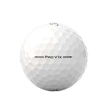 Titleist Pro V1x One Dozen High Number Golf Balls,White
