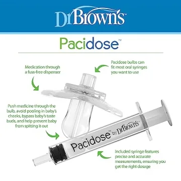 Dr. Brown's Pacidose: Pacifier & Medicine Dispenser in One