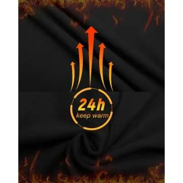 MANGOPOP Women's Fleece Lined Long Sleeve Bodysuit Square Neck Body Suit Shirt Thermal Tops (Black, Small)