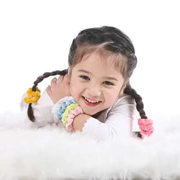 Durable Small Funtopia Velvet Scrunchies for All Hair Types