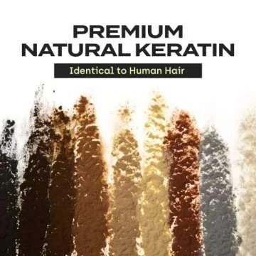 Toppik Hair Building Fibers, Gray, 27.5g Fill In Fine Or Thinning Hair Instantly Thicker, Fuller Looking Hair 9 Shades For Men & Women