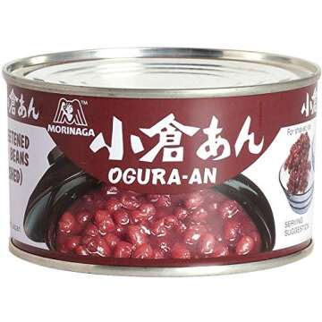 Morinaga Ogura An Sweetened Red Beans 15.16 Oz (3-Pack)