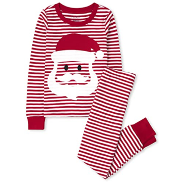 The Children’s Place Family Matching Christmas Holiday Pajamas Sets - 100% Cotton Snug Fit PJ Set