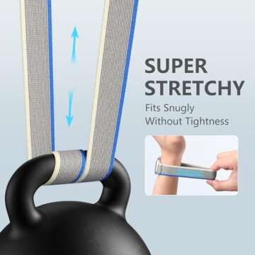 Maledan Nylon Sport Loop Band for Apple Watch Comfort