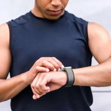 Maledan Nylon Sport Loop Band for Apple Watch Comfort