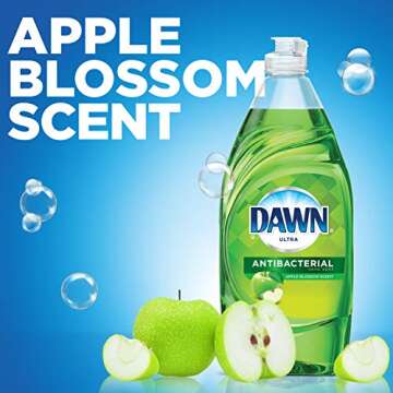 Dawn Dish Soap + Antibacterial Hand Soap, Includes 1 Dishwashing Liquid Refill Original Scent, 1 Han...