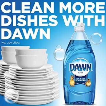 Dawn Dish Soap + Antibacterial Hand Soap, Includes 1 Dishwashing Liquid Refill Original Scent, 1 Hand Soap Refill Apple Blossom Scent, 56 Fl Oz (Pack of 2)