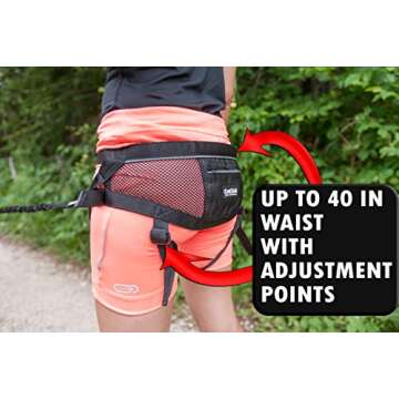 Neewa Dog Running Belt for Hands-Free Dog Running