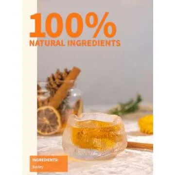 TeeLux Barley Tea Bags, Pure Roasted Caffeine-Free Flavor