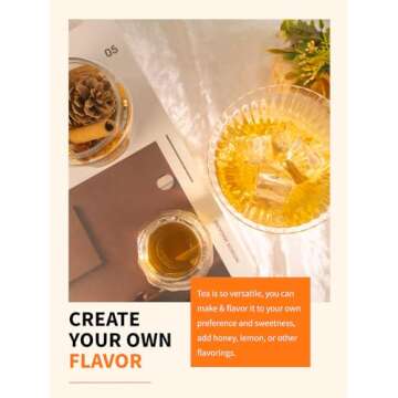 TeeLux Barley Tea Bags, Pure Roasted Caffeine-Free Flavor