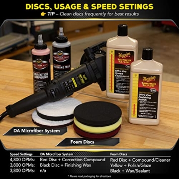 Meguiar's MT300 Pro Power DA Polisher for Shine