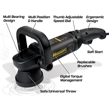 Meguiar's MT300 Pro Power DA Polisher for Shine