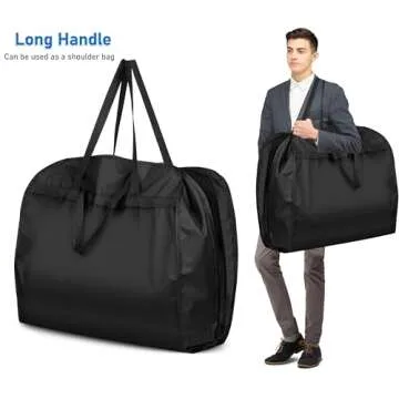 MISSLO 54" Garment Bag for Travel - Durable Dress Cover