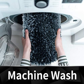 Yimobra Chenille Bathroom Rug - Luxury Soft Bath Mat