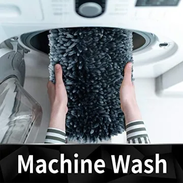 Yimobra Chenille Bathroom Rug - Luxury Soft Bath Mat