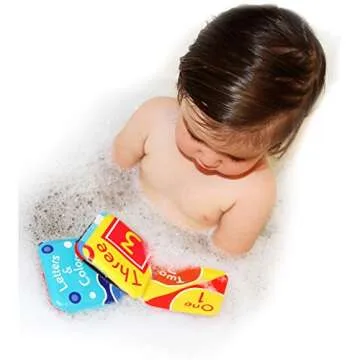 Floating Baby Bath Books Set of 4 for Educational Fun