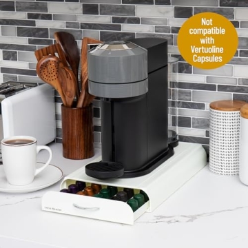 Mind Reader Coffee Pod Organizer for Nespresso Machines