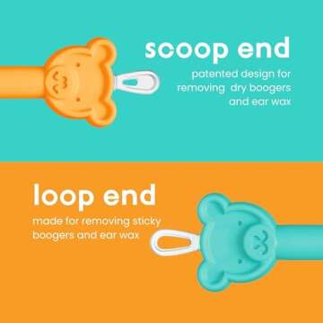 oogiebear: Baby Nose Cleaner & Ear Wax Removal Tool - Safe Booger & Earwax Removal for Newborns, Inf...