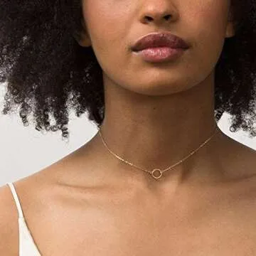 LOYATA Dainty Choker Necklace | Elegant Gift for Women