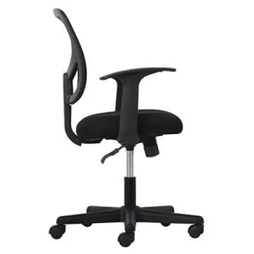 OFM ESS Collection Mesh Back Office Chair, 24.5" D x 24.25" W x 38.50" H, Black, Black