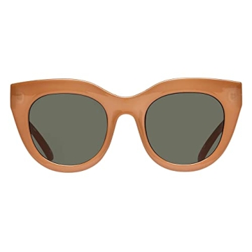 Le Specs Air Heart Caramel Cat Eye Sunglasses for Women