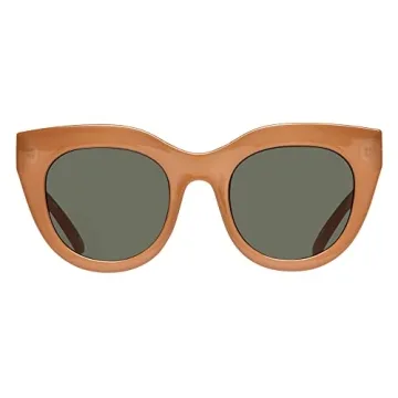 Le Specs Air Heart Caramel Cat Eye Sunglasses for Women