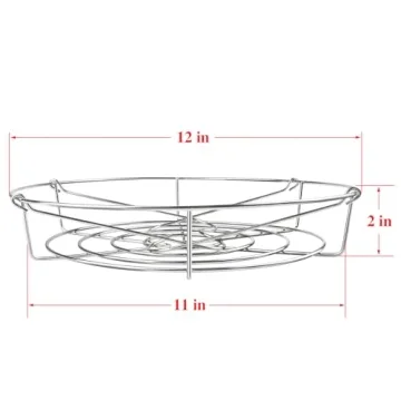 KORCCI Stainless Steel Canning Rack with Handles