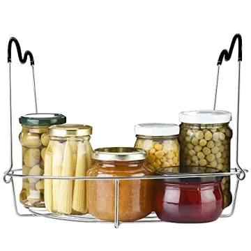 KORCCI Stainless Steel Canning Rack with Handles