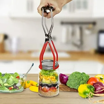 KORCCI Stainless Steel Canning Rack with Handles