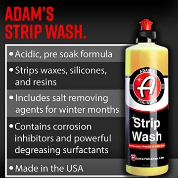 Adam's Strip Car Wash Soap - Perfect Sealant Remover Shampoo