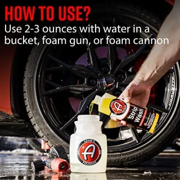 Adam's Strip Car Wash Soap - Perfect Sealant Remover Shampoo