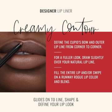 Runway Rogue Designer Lip Liner Pencil - Trendsetter