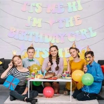 Its Me Hi Im The Birthday Girl Banner for Parties