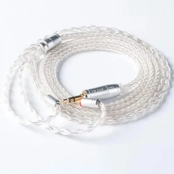 KBEAR 8 Core Silver Plated Upgrade Earphone Cable – Elevate Your Sound Experience
