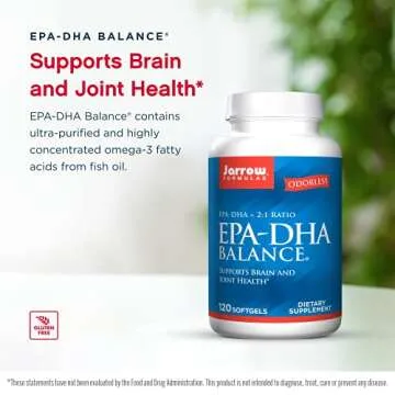 Jarrow Formulas EPA-DHA Balance Fish Oil Softgels