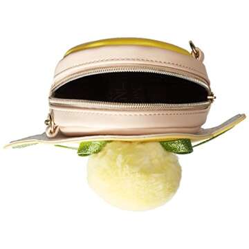 Disney Tinkerbell Crossbody Bag - Whimsical Yellow Design