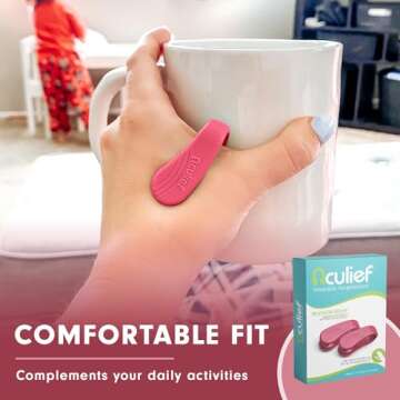 Aculief Wearable Acupressure for Headache and Stress