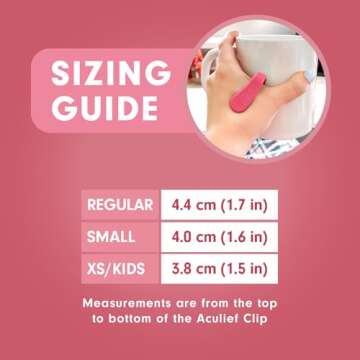 Aculief Wearable Acupressure for Headache and Stress