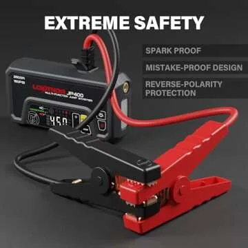 LOKITHOR JP400 Jump Starter with Air Compressor