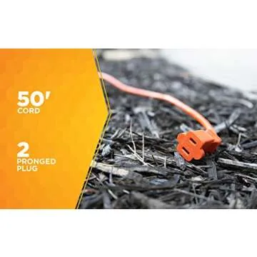 Woods 50 ft 16 Gauge Extension Cord for Outdoor Use