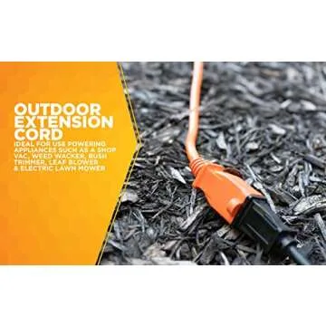 Woods 50 ft 16 Gauge Extension Cord for Outdoor Use