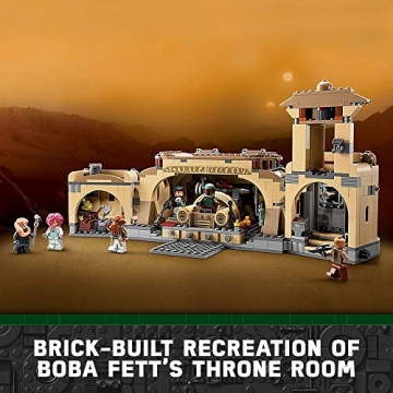LEGO Star Wars Boba Fett’s Throne Room: Build Exciting Adventures!