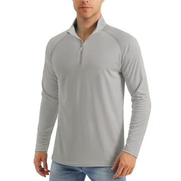 MAGCOMSEN Men's Long Sleeve Sun Shirts - Quick Dry, UPF 50+ Protection for Outdoor Adventures