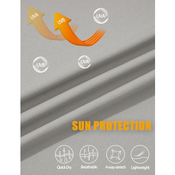 Men's Long Sleeve Sun Shirt UPF 50+ Quick Dry Outdoor Apparel