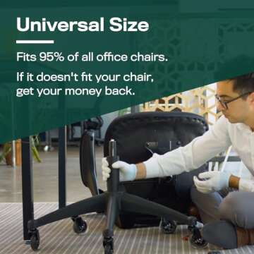 Office Chair Cylinder Replacement with Tools and Warranty