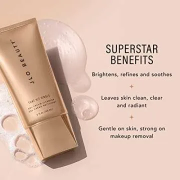 JLO BEAUTY That Hit Single Gel Cream Cleanser 5 Oz
