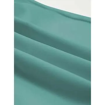 blibean Tween Girl Summer Dress Kid Ruffle Short Sleeve Outfit Solid Semi Formal Dressy Clothes Boho Fancy Party Clothing Size 10-12 Years Old Green