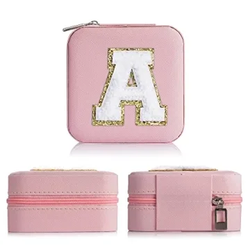 Stylish Yqljew Travel Jewelry Case for Gifts and Travel