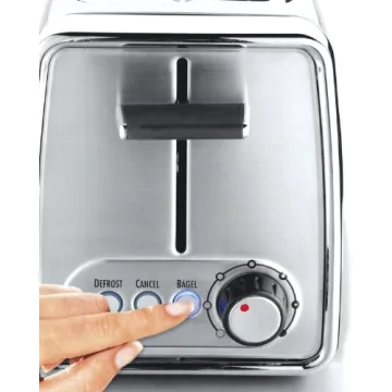 Hamilton Beach 4 Slice Toaster with Bagel Setting for Perfect Toasting