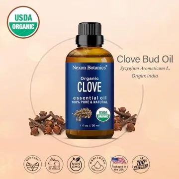 Organic Clove Oil - Pure Essential Oil for Pain Relief and Relaxation